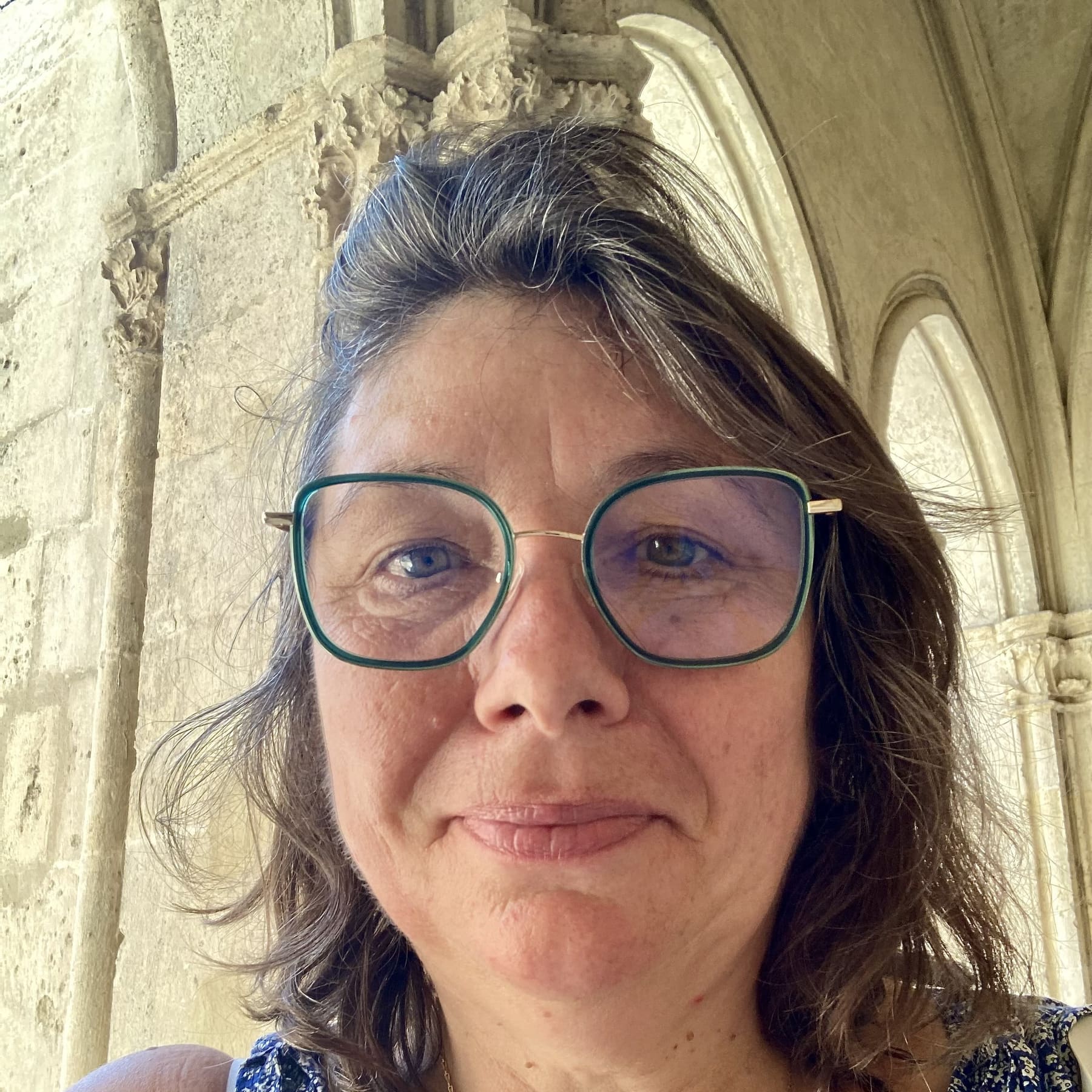 Virginie Amblard, intervenante à la Katapulte Compagnie